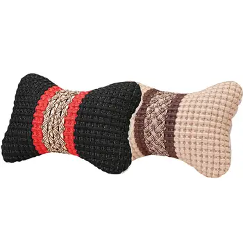 

1 Pair Universal Breathable Viscose Head Pillows Car Seat Guards Cervical Vertebrae Head Neck Pillow Ice Silk Car Universal Head