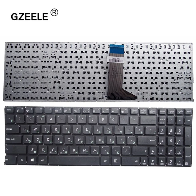 Clavier russe noir pour ordinateur portable, neuf, pour ASUS X551 X551M  X551MA X551MAV F550 F550V X551C X551CA RU - AliExpress