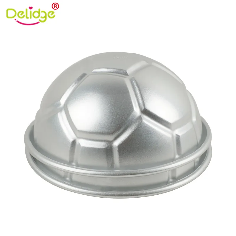 Delidge 3D футбольная форма, Аксессуары для выпечки, силиконовый кондитерский инструмент, Футбольная коробка для конфет, резиновый ремешок, сделай сам, инструмент для шоколадной формы для Мусса