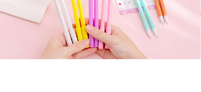 1 Set Cute Animal Creativity Kawaii Gel Pens for School Officel Supplies Gift Stationery 0.38mm Pen