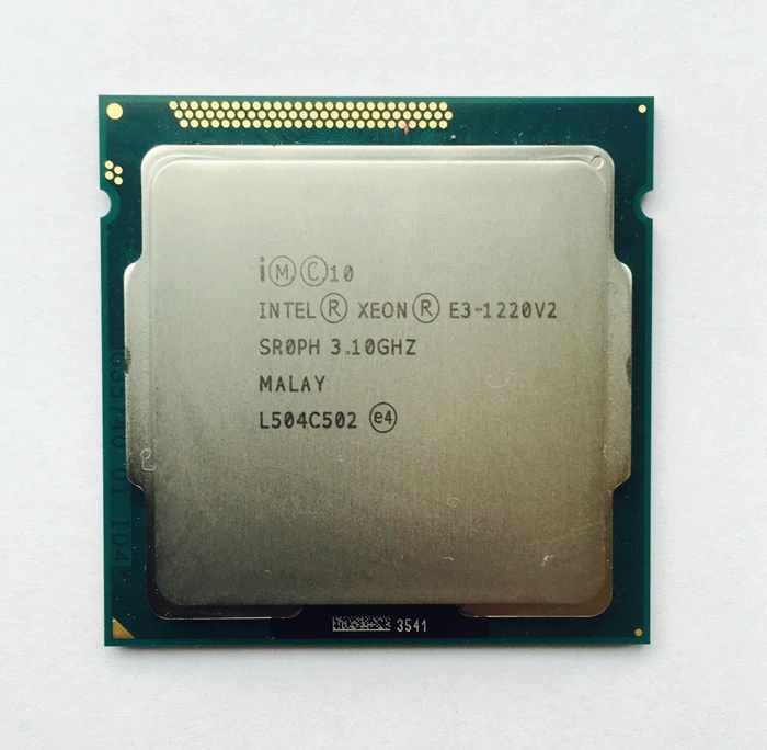 Intel Xeon E3 1220 V2 3.1GHz 8MB 4 Core 1333MHz SR0PH LGA1155 CPU ...