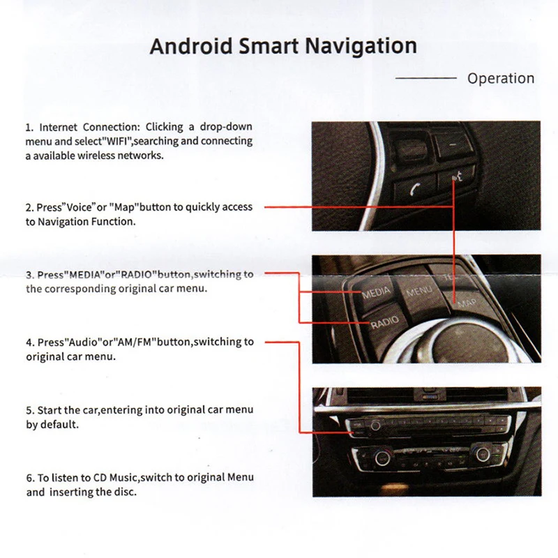 Cheap Liislee For BMW 2 Series F22 / F45 / F46 2013~2017 Android Car Radio Audio Video Multimedia Player WIFI GPS Navi Navigation 4