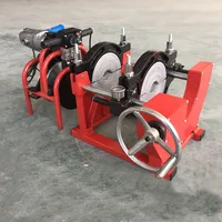 New CE Screw style Pipe Fusion Welder Tool 63-160mm PE PPR PB PVDF HDPE Butt Fusion Welding Machine Piping Hot Melt Engine 2