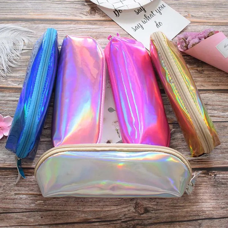 

Magic Cool Case Super Shiny PU Laser Cosmetic Bag High Quality Convenient To Take To Traval And Office