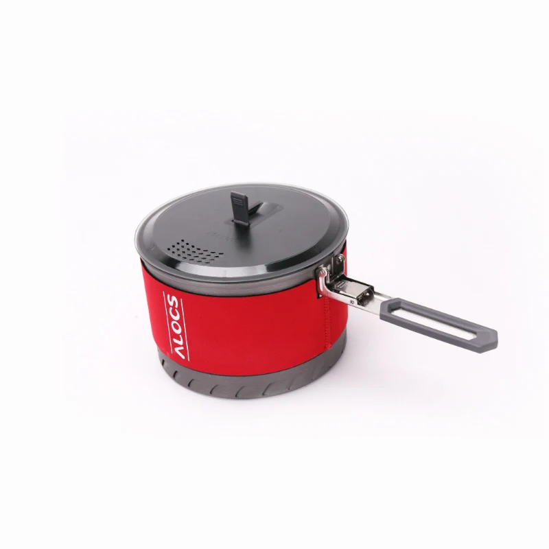Ultraligero al aire libre Camping menaje sola olla utensilios para senderismo Picnic mochilero vajilla Pot herramienta de supervivencia