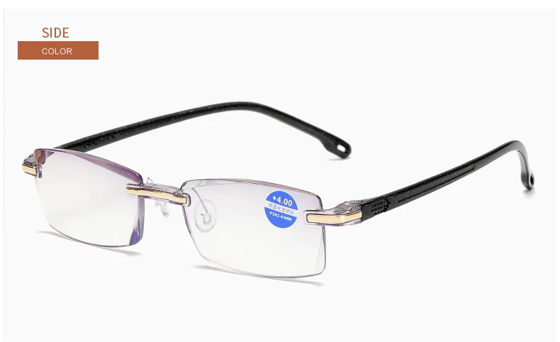 WBL очки для чтения для мужчин и женщин, без оправы, ультра-светильник, магнитные очки для пресбиопики для мужчин и женщин+ 1,0+ 1,5+ 2,0+ 2,5+ 3,0+ 3,5+ 4,0