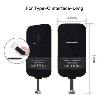 チーワイヤレス充電 xiaomi redmi 注 9 ワイヤレスチャージャーレシーバーカバー + usb タイプ c 受信機 nillkin アダプタギフト tpu ケース