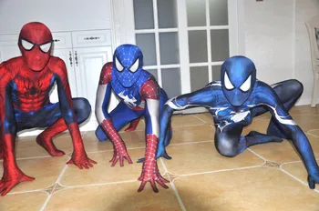 

deadpool Spiderman Costume 3D Printed Adult Lycra Spandex Spider-man Costume For Halloween Cosplay Zentai Suit Free Shipping