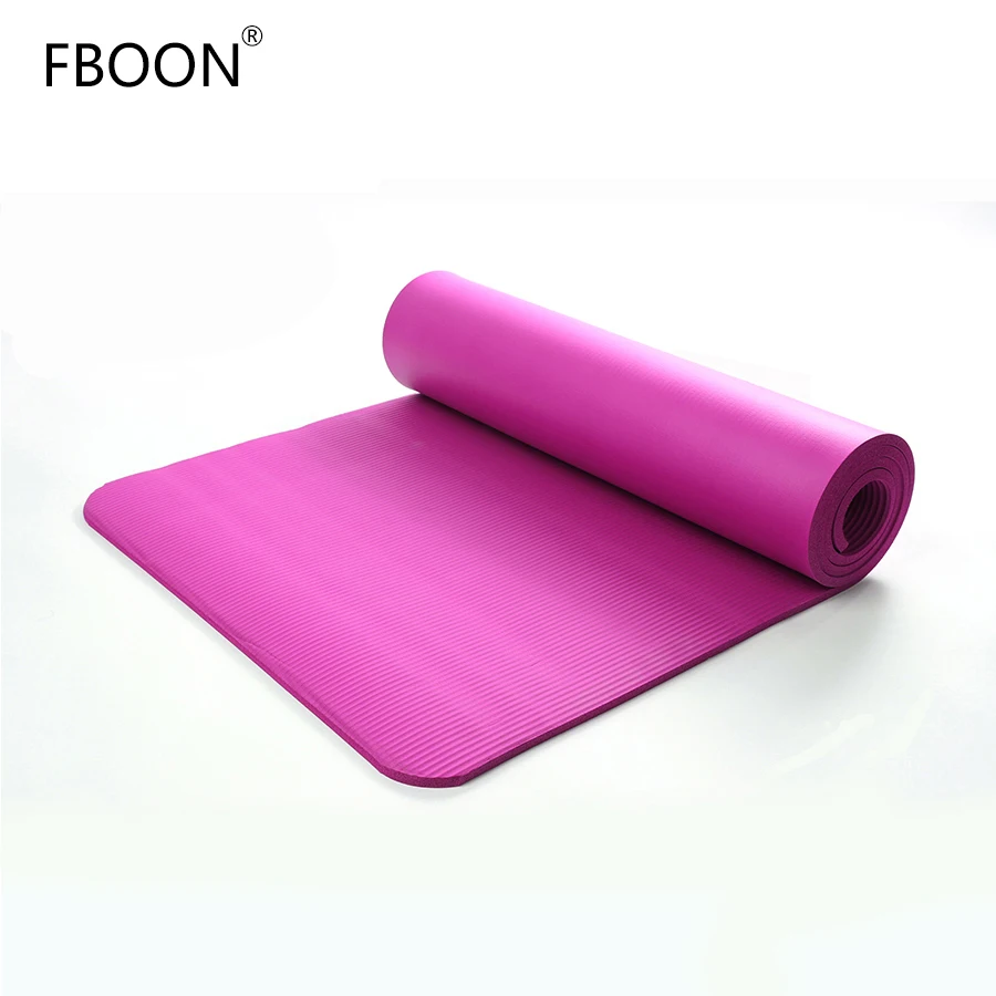 NBR Non slip Yoga Mats For Fitness Tasteless Brand Pilates Mat 8Color