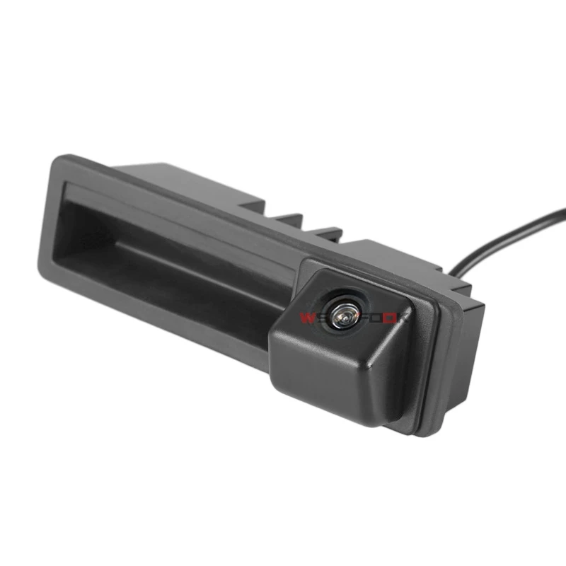 Для SONY CCD HD audi ручка багажника переключатель провод для беспроводной камеры для Audi A6L/Q7/A4/A3 A8L Автомобильная камера заднего вида ночное видение