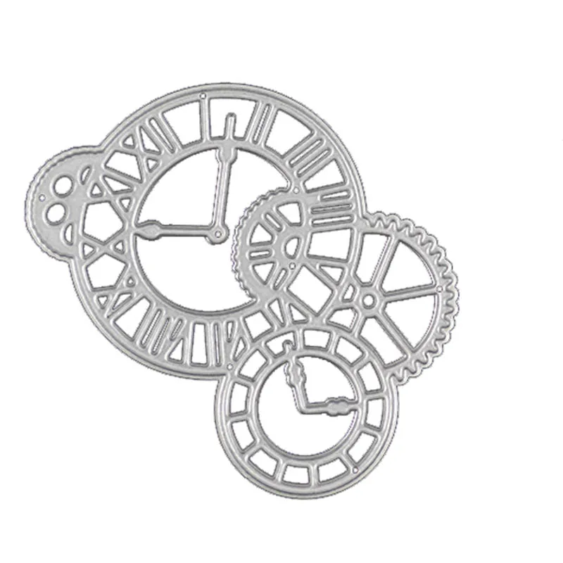 

Watch metal cutting dies DIY Decorative Scrapbooking Card making die stencils template