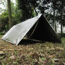 140x210 см оборудование для кемпинга, аварийное холодостойкое водонепроницаемое одеяло, палатка для выживания, спасательное кемпинговое укрытие