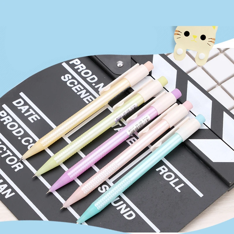 5Pcs Candy Color Automatic Pencils 5pcs/lot Mechanical Pencil 0.7mm