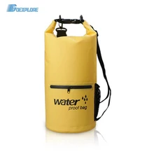 Goexplore 10L 20L открытый ПВХ Водонепроницаемый гермомешок сумка для хранения Рафтинг Спорт каякинга каноэ плавательным сумка Наборы