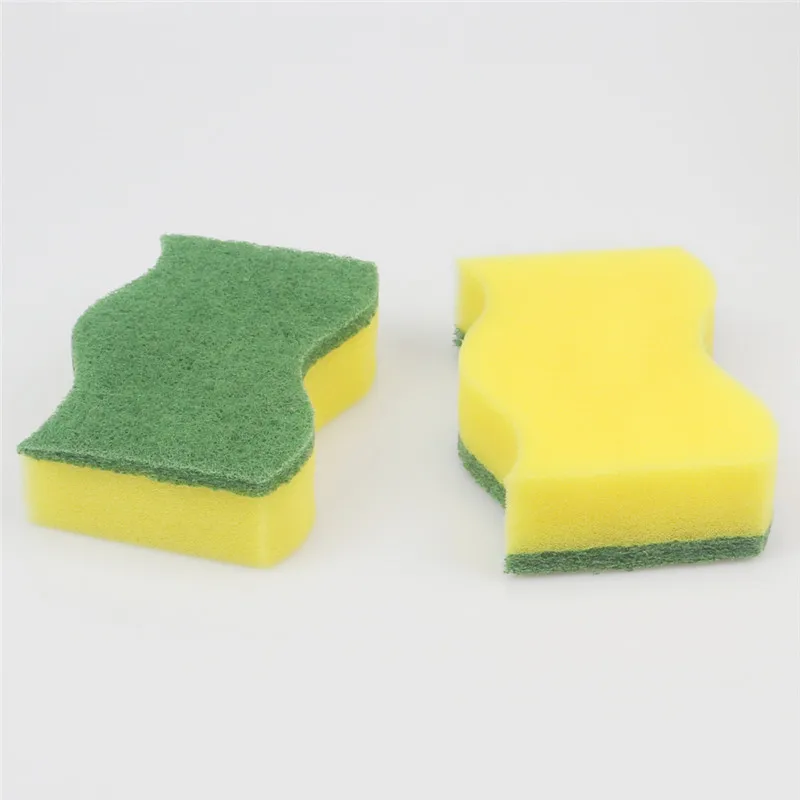 

2 Pieces Of Kitchen Cleaning Washing Scourer Magic Sponge Household Dish For Washing Dishes Wipe Pad Magical Dirt Remover