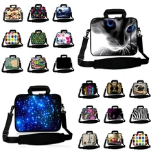 Универсальный 1" 12" 1" 14" 1" 17" ноутбук с ручкой Портфель КОМПЬЮТЕР 13,3 14 15,4 15,6 плечевой ремень для ноутбука сумка для переноски