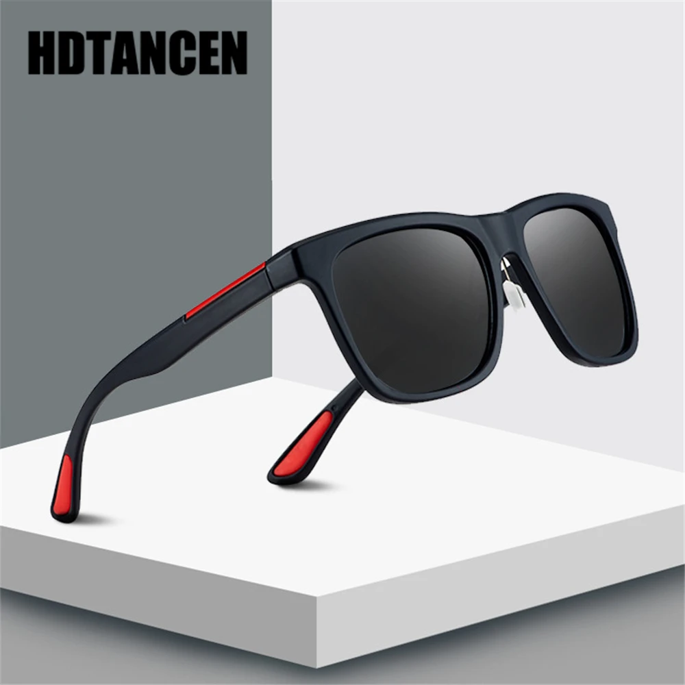 

HDTANCEN NEW Sunglasses For Men Ultralight Men's Fashion Square Sunglasses Photochromic Driving Travel Sun Glasses De Sol HD71