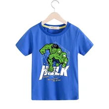 Camiseta para niños con el dibujo de Hulk