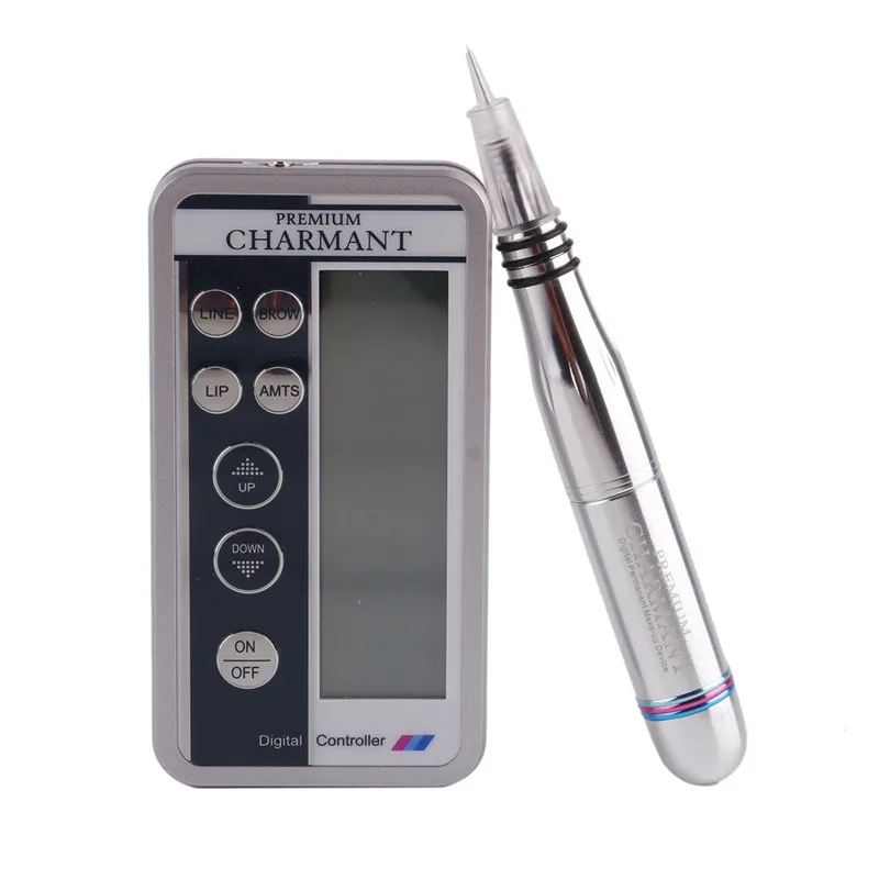 

New Digital Permanent Makeup Tattoo Machine kits Professional tattoo Machine Eyebrow Lip Pen Machine Sets Needles Face beauty