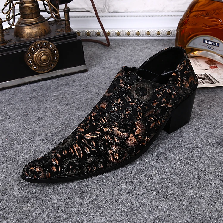 Choudory zapatillas hombre; Мужская итальянская кожаная обувь; бархатные лоферы; Мужская Свадебная обувь в винтажном стиле; оксфорды на высоком каблуке