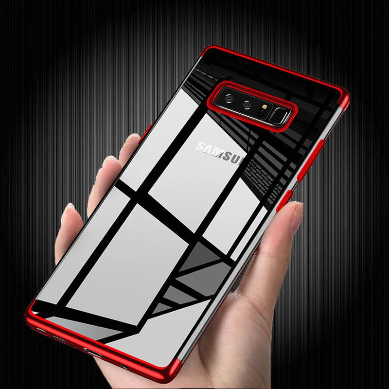 

Case For Samsung Galaxy S8 S9 Plus Note10 pro Note 8 Clear Cover for Samsung Galaxy Note 8 9 S7 Edge Samsung S10 5G J5 J7 Cases
