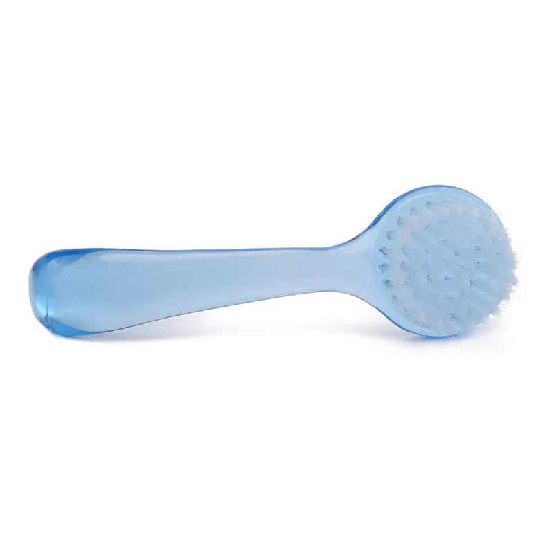 

RSTYLE 1PC Nail Brush Round Head Nail Art Dust Clean Brush Manicure Blue Tools for Professional Use or Personal