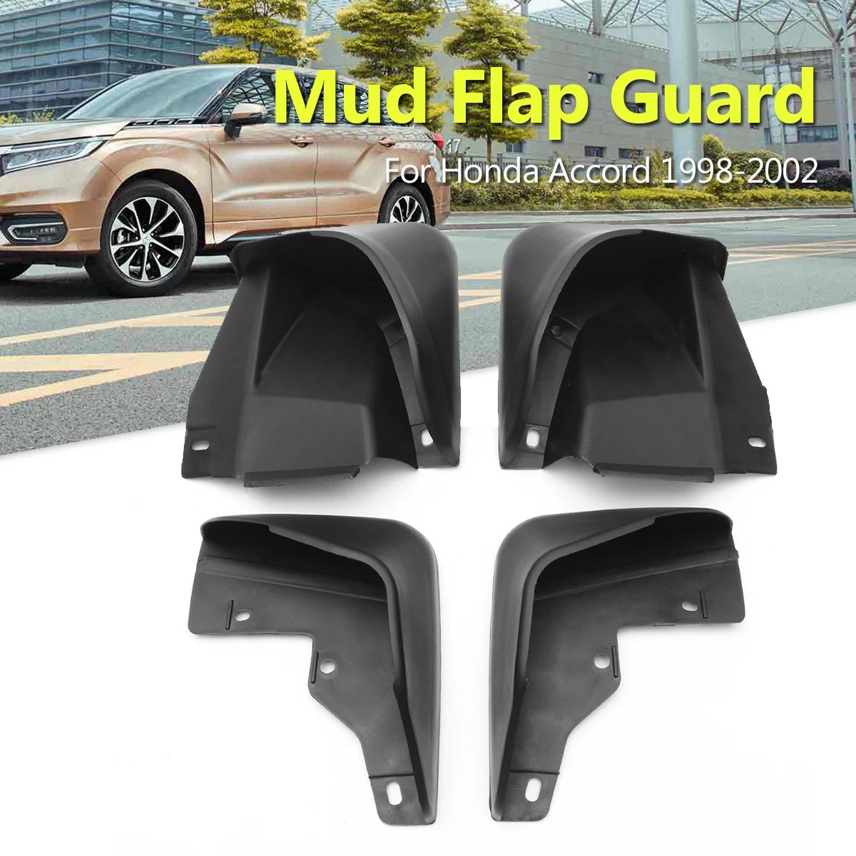 4X Front Rear Wheel Auto Mudguards Mud Flaps Mud Guard Car Splash