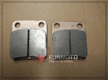 UN CONJUNTO DE PASTILLAS de FRENO DELANTERO DE JIANSHE 400ATV LXWXH 41X45X7 MM UN SISTEMA INCLUYE 4 PIEZAS