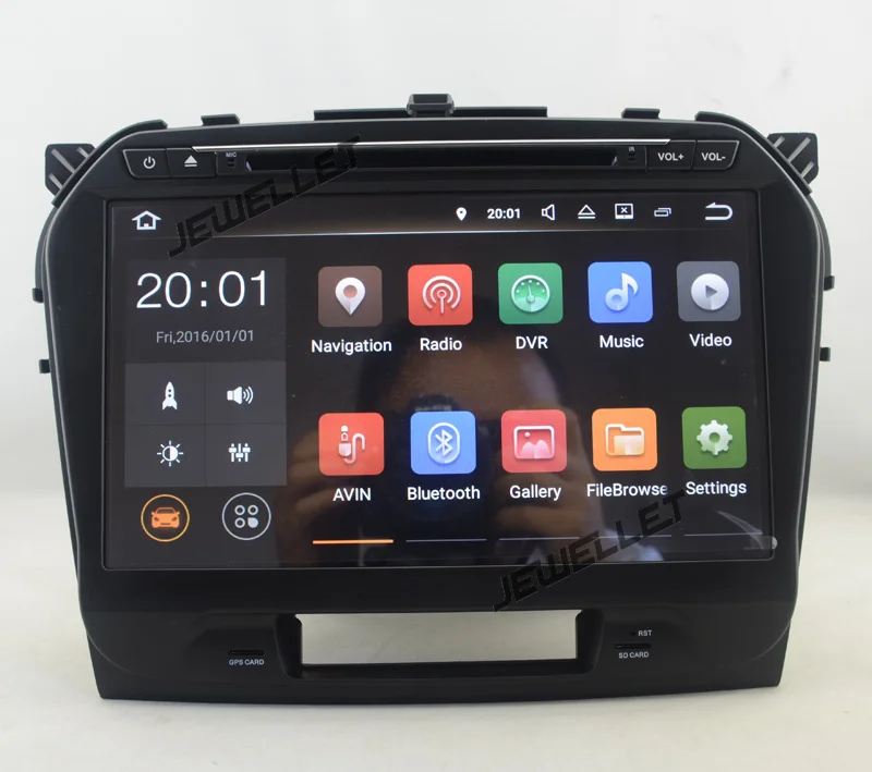 

10.1" Quad core Android 9.0 DVD GPS radio Navigation for Suzuki Vitara 2016 with 4G/Wifi DVR OBD mirror link 1080P