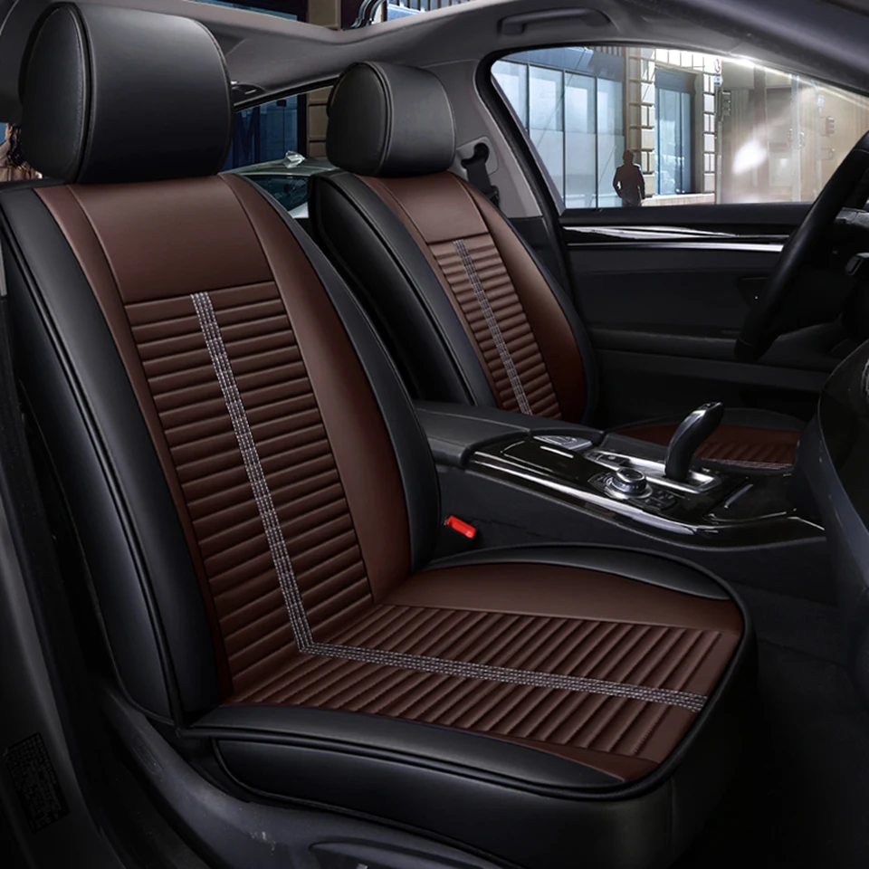 XWSN универсальный чехол для автомобильных сидений mazda 6 gh gg cx3 cx 5 cx7 cx9 3 bk demio