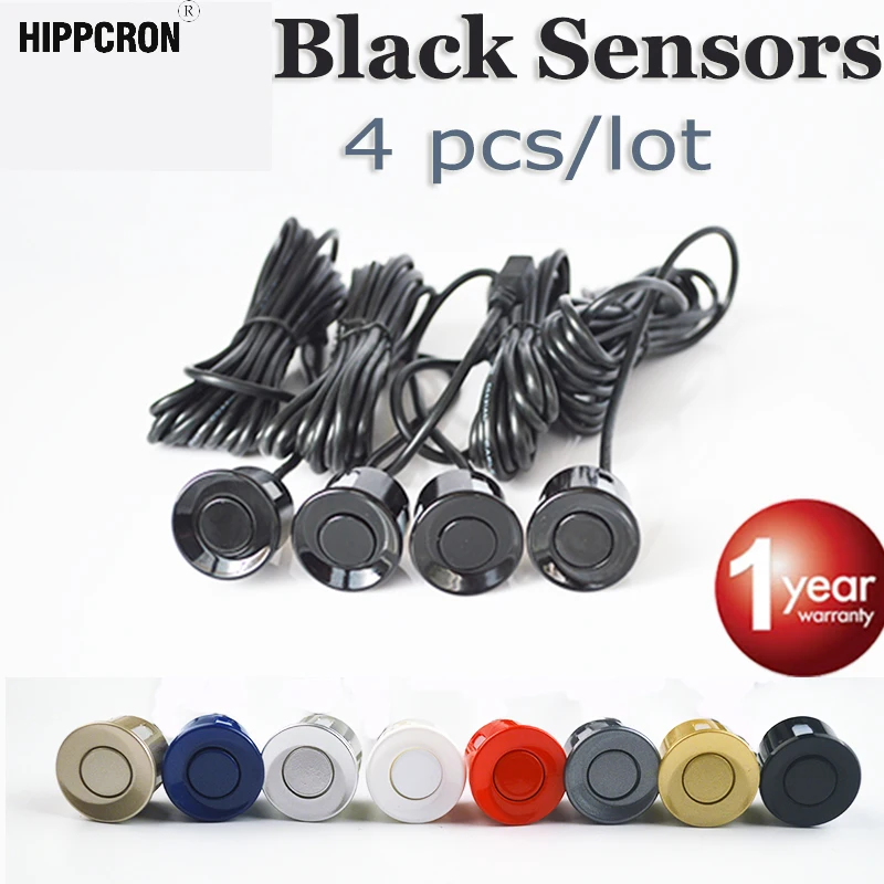 New Sensors Champagne Car-Reverse-Probe Hippcron Blue 22mm Silver Black Red 4pieces Gold-Grey 1925955509