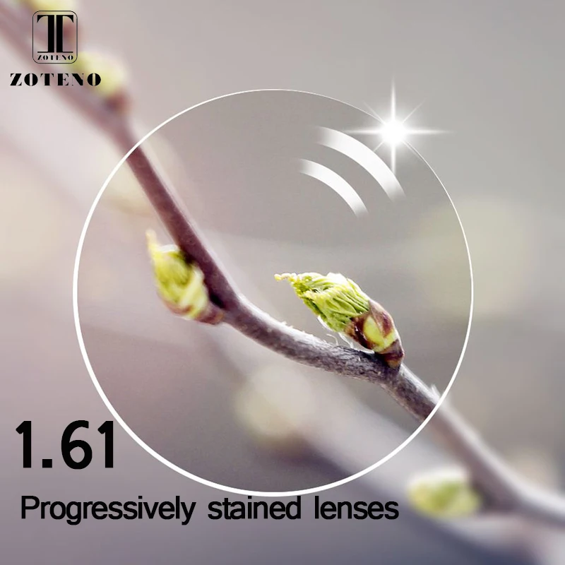 ZOTEN1.61 прогрессивные пятнистости объектив для близоруких дальнозоркостью оптические линзы по рецепту