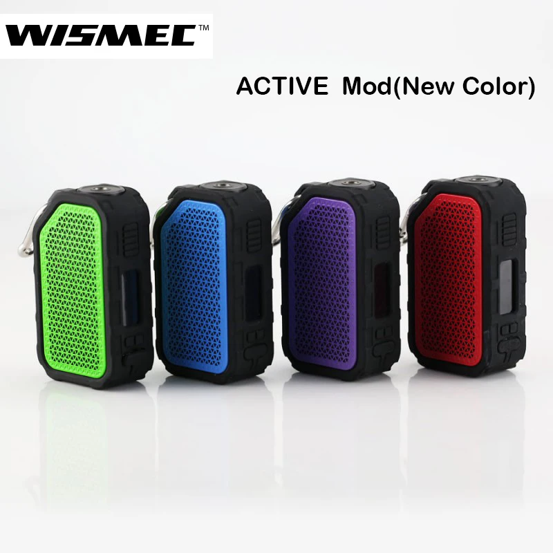 

Original Wismec Active Bluetooth Music TC Box MOD 80W with 2100mah Battery Fit AMOR NSE Tank Electronic Cigarette Mod Vape