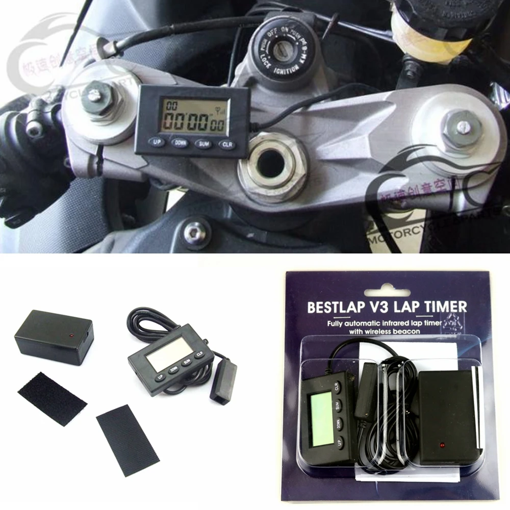 Lap Timer 10" Interval Recorder Set of Receiver Infrared Ultrared