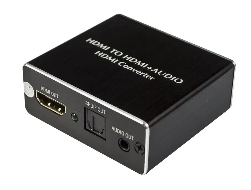 USB power or No need power) 4K* 2K HDMI к HDMI+ аудио-оптический выход/оптический SPDIF+ 3,5 мм стерео преобразователь