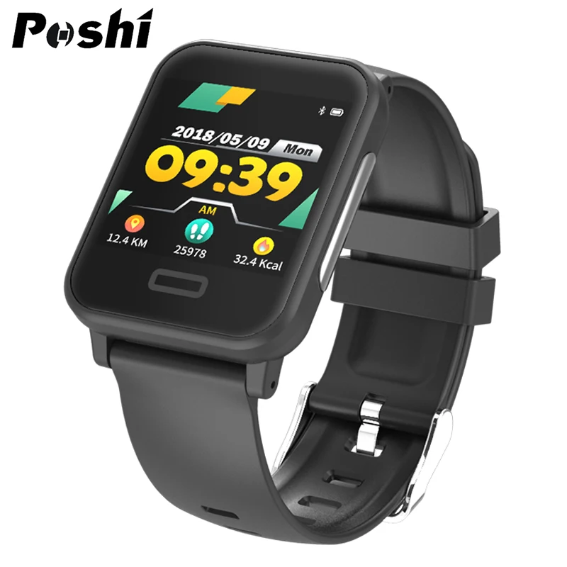 

Men's Smart Watch Color Screen IP Waterproof Smartwatch For Women Luxury Blood Pressure Monitor Phone Watch Android IOS For Men