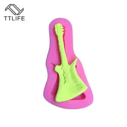 TTLIFE гитара эластичная форма силиконовая форма для конфет и шоколада выпечка хлебобулочные шоколадные бисквиты DIY ручной работы кухонные