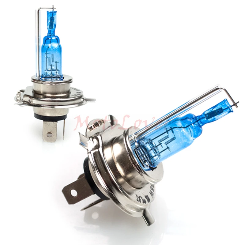 MotoLovee Новый ксеноновый HID светильник галогенный супер белый лампы H4 12 в 35 Вт три