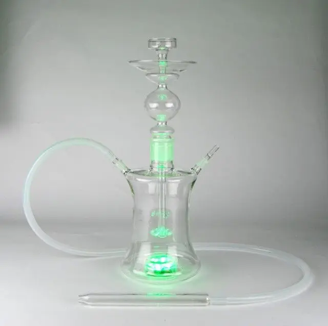 shisha led light base in green 