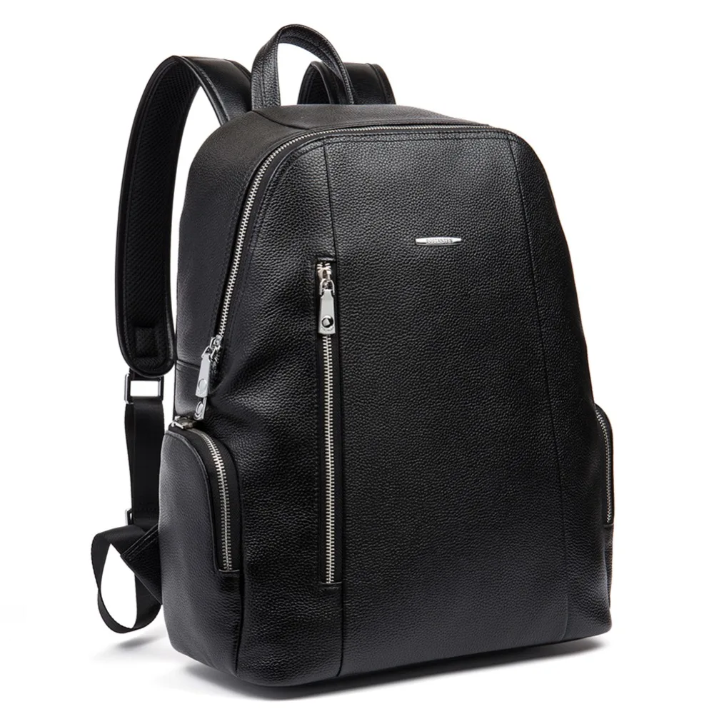 Цена Мужские рюкзаки bolanten из натуральной кожи Bolsa Mochila для ноутбука, ноутбука, компьютера, сумки для мужчин, Бизнес Стиль, рюкзак
