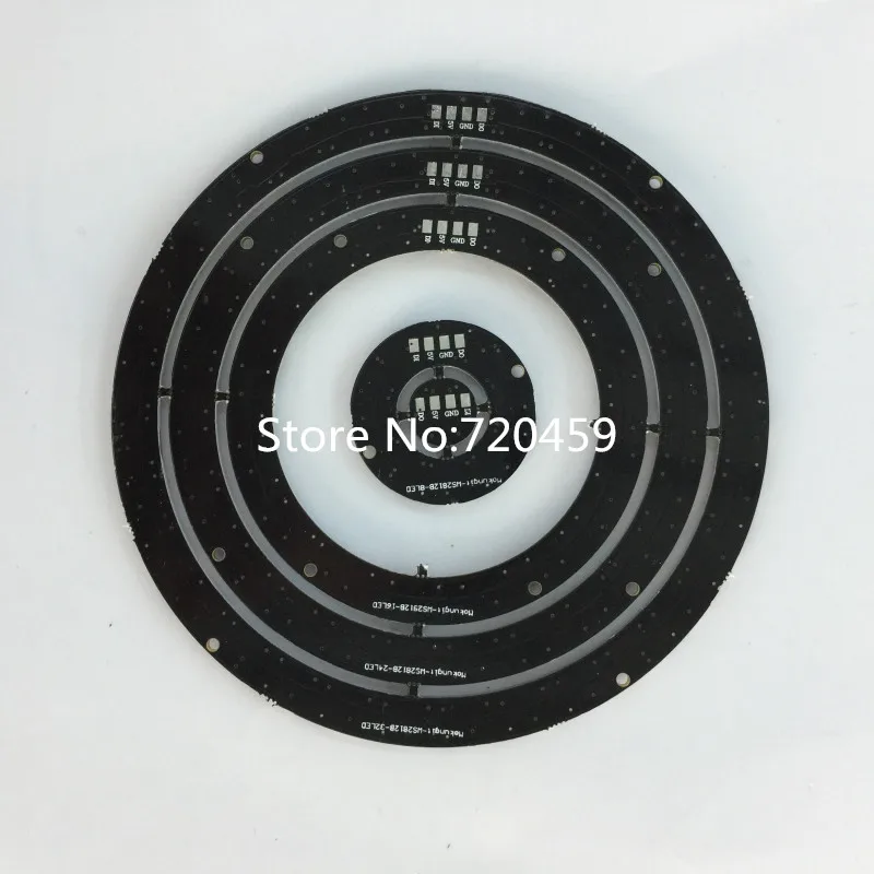 10mm de Diâmetro Anel 2812b 5 v Rodada Levou Lanterna Mágica Fantasma Anel ci Incorporado Círculo Mágico Externo 150 mm Spi Levou Círculo Anel Rgb 10 2812b do fantasma do anel 2812b da