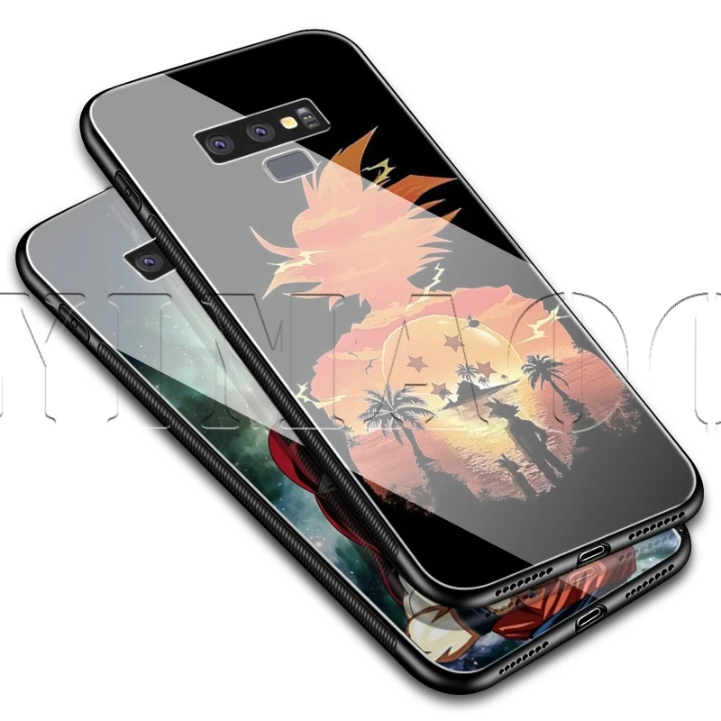 YIMAOC Dragon Ball Son Goku стеклянный чехол для samsung Galaxy S7 S8 S9 S10 Note 8 9 10 Plus A50 A10 A70 A20