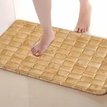 Плетеный Стильный коврик для ванной комнаты, Забавный Противоскользящий коврик для ванной, аксессуары для душевой занавески, соответствующие вашей душевой занавеске