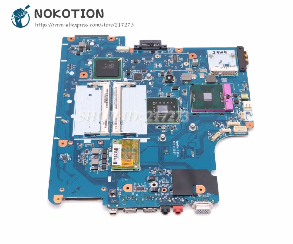 NOKOTION для sony Vaio VGN-NS серии Материнская плата ноутбука DDR2 Процессор A1665247A MBX-202 M790 1P-0087500-6011 основная плата