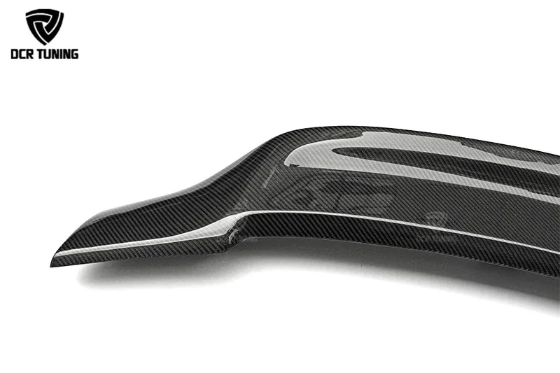 Mercedes W207 Spoiler Carbon Fiber E Coupe W207 Rear Trunk Spoiler Renntech Style  A (3)