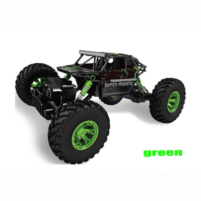 RC автомобиль 4WD 2 4 GHz рок ралли скалолазания 4x4 двойной двигатель Bigfoot