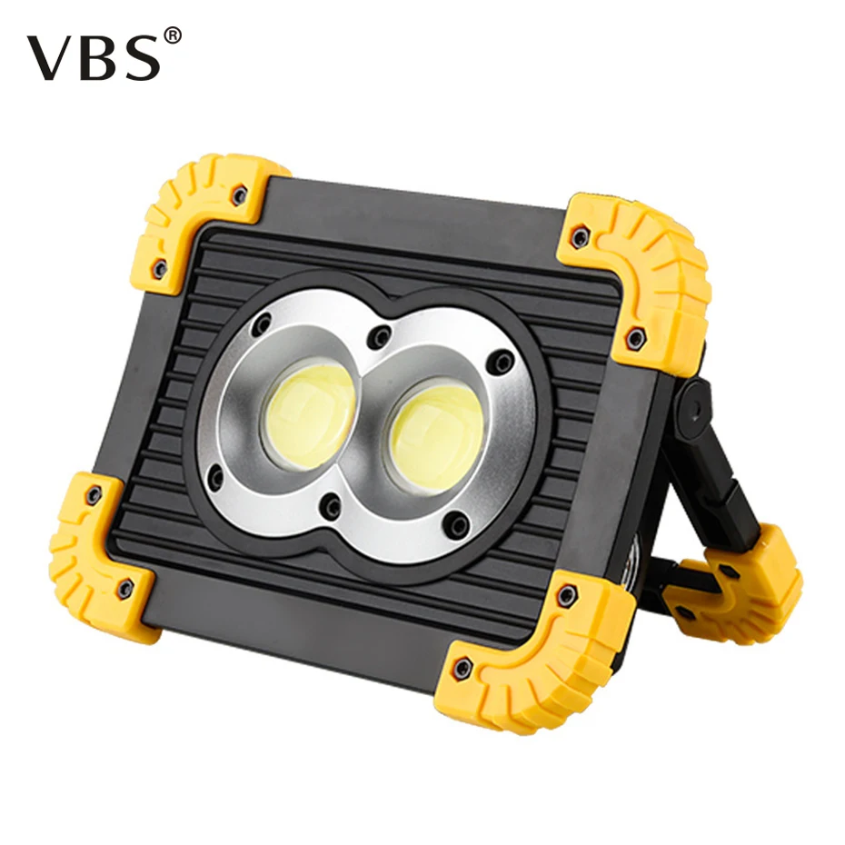 

Multifunctional 20W 400LM Portable LED Spotlight Floodlight USB Charging Battery Powered Outdoor Camping Lawn Work Lamp