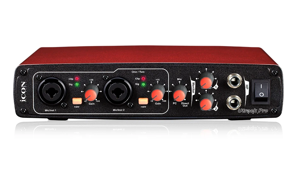 Профессиональная внешняя звуковая карта iCON Utrack pro vst интерфейс USB для записи 6