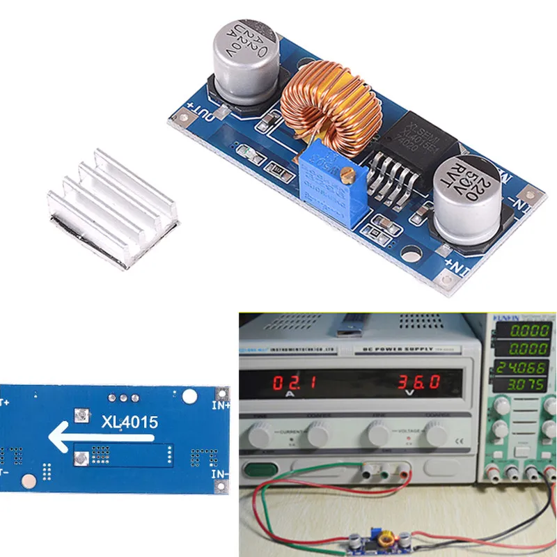 

Step-up Constant Power Supply Module -40~+85 degrees LED Boost Module 4-38V DC-DC Power Converter Boost Module