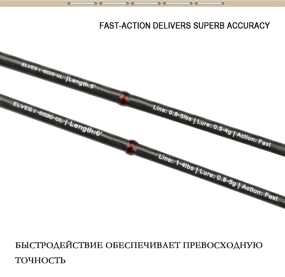 New 1.8m Fast Action Ultra Light Rod Trout Area Spinning Casting 0.8-5g 0.5-4g Lure Weight Canne Peche Carbon Pole Fishing Cane  (9)